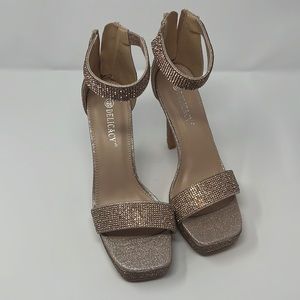 Sparkly high heels